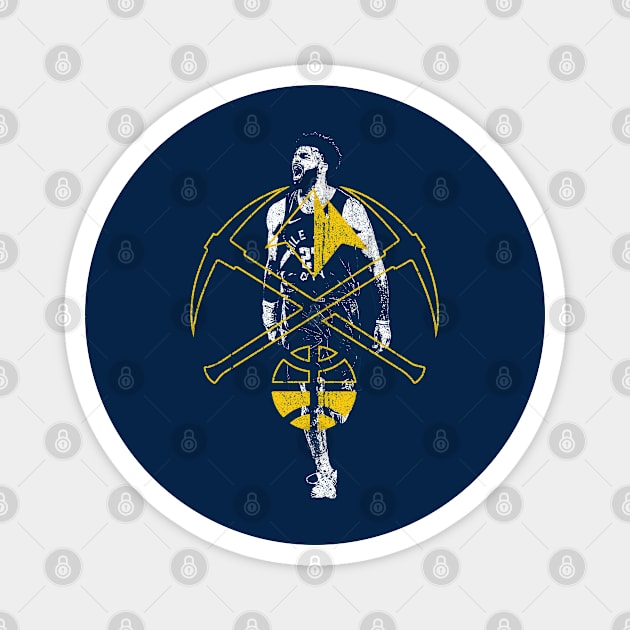 Jamal Murray Magnet by huckblade